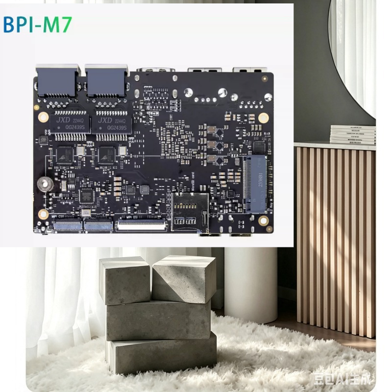 บอร์ดพัฒนา BananaPi BPI-M7 ชิป - Rockchip Rk3588 Development Board บทวิจารณ์และราคา