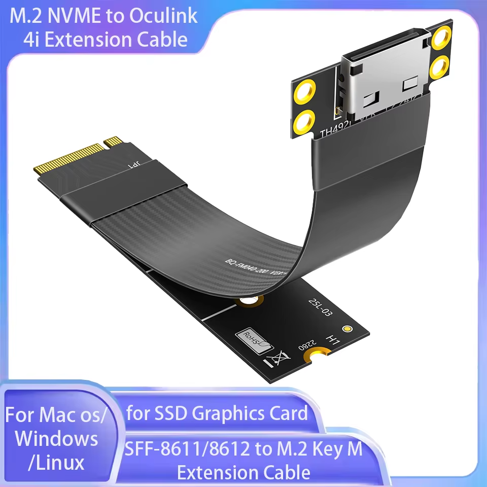 สายต่อขยาย M.2 NVME เป็น Oculi - Oculink Egpu Mini Pc บทวิจารณ์และราคา